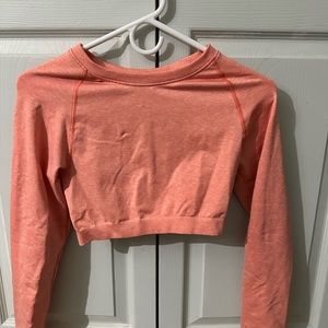 Gymshark long sleeve crop top